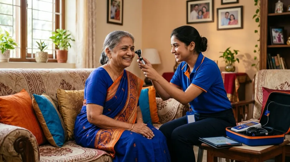 Home-Visit Hearing Test in Gandhinagar - Renuka Speech and Hearing Clinic